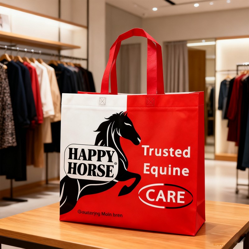 BOPP স্তরিত অ বোনা উপহার টোট ব্যাগ