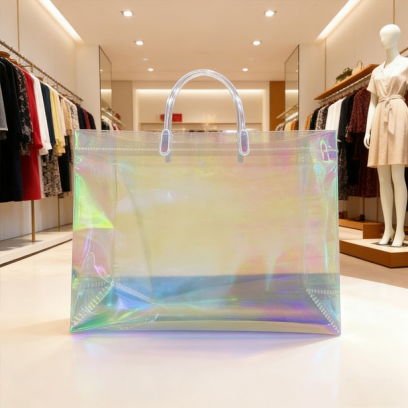 PE এবং PE স্তরিত উপহার টোট ব্যাগ