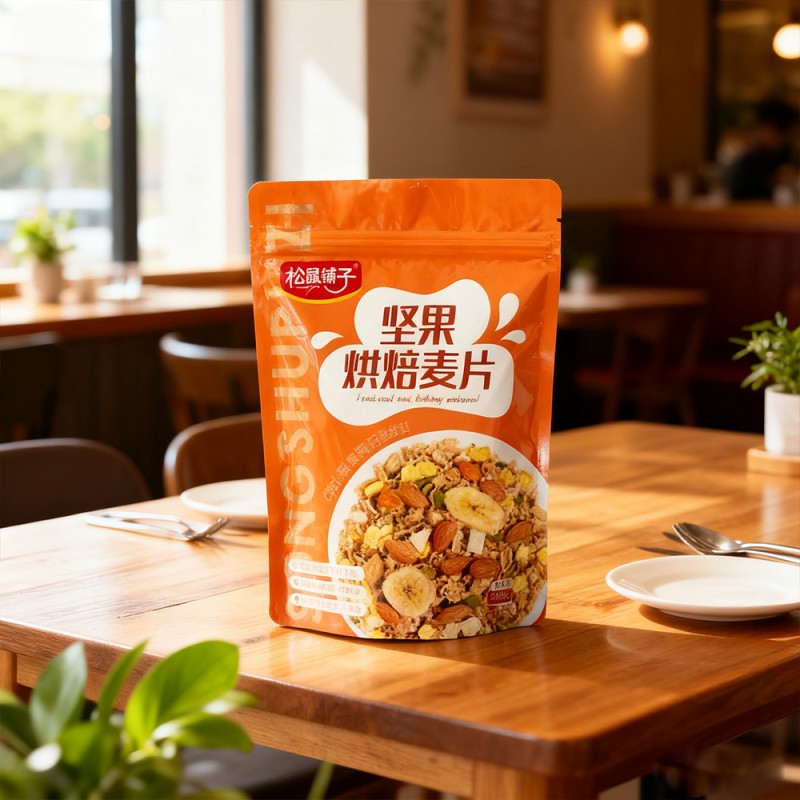 থ্রি এজ সিল করা জিপার স্ট্যান্ড-আপ পাউচ ব্যাগ